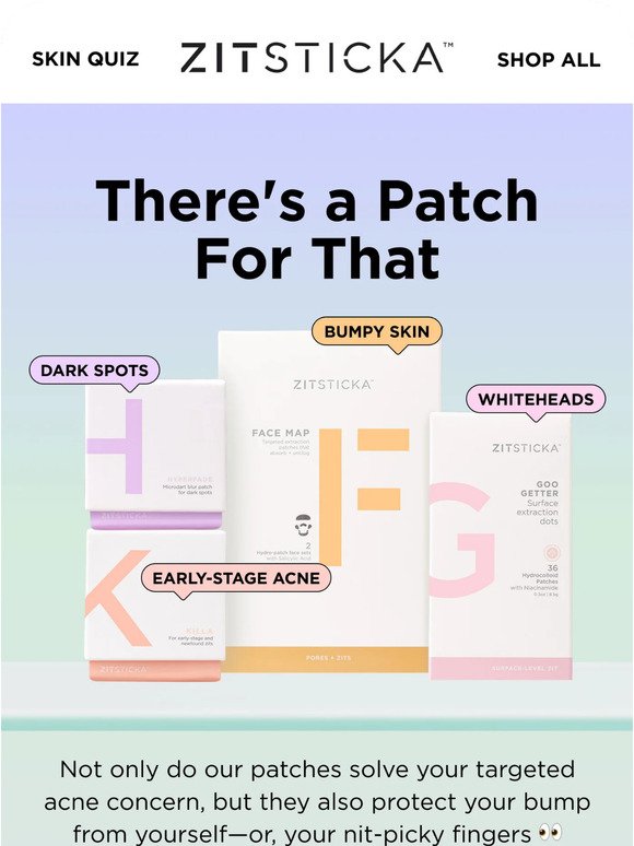 Find your perfect patch match 💋