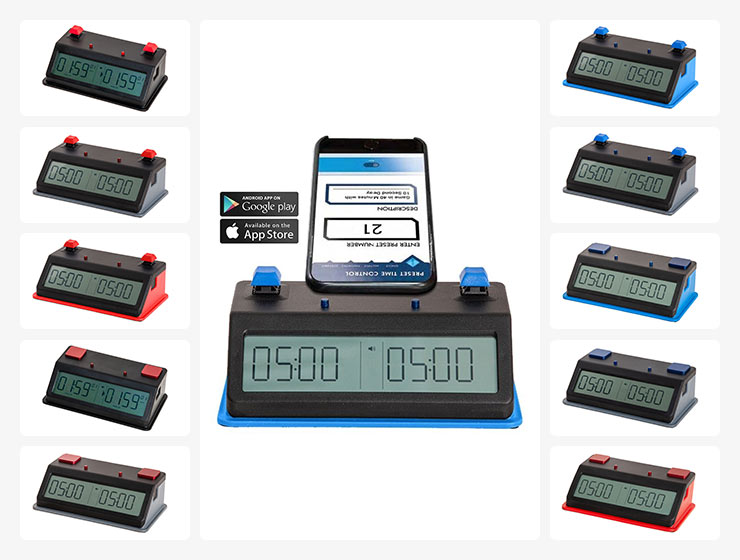 Tap N Set Digital Chess Clock