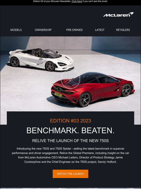 McLaren Latest - 750S Launch, P1 and more