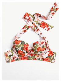 Sujetador estampado