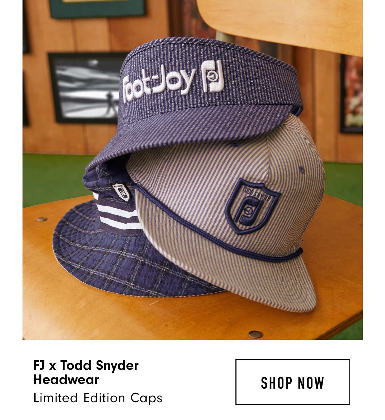 Footjoy heritage collection hat deals