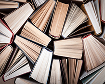 photo of a lot of books