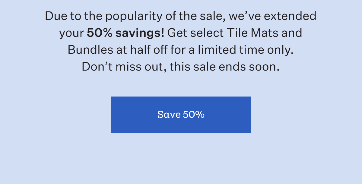 Letterfolk 50 savings just got extended! Milled