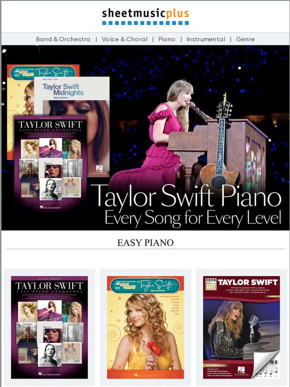 🎹 Taylor Swift Piano Music 🎹