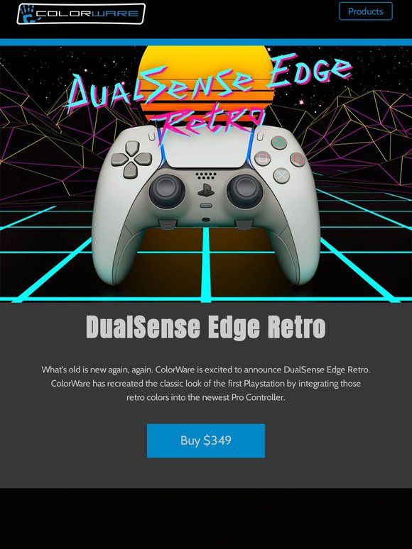Retro DualSense Edge