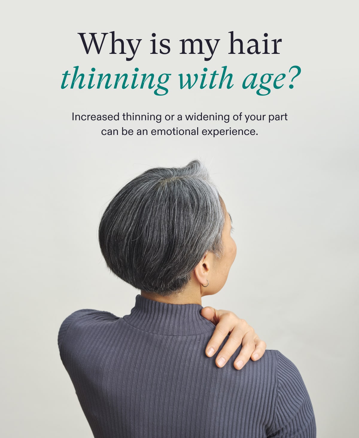 Nutrafol Why is my hair thinning with age? Milled