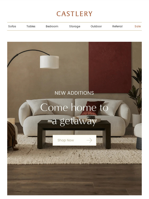 New Additions: Come home to a getaway.
