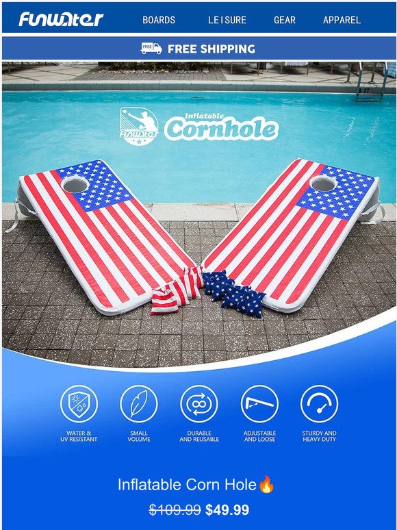 Hot Sale!🔥The best Cornhole for whole family.