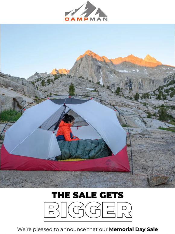 Our Biggest Sale ... Just Got Bigger