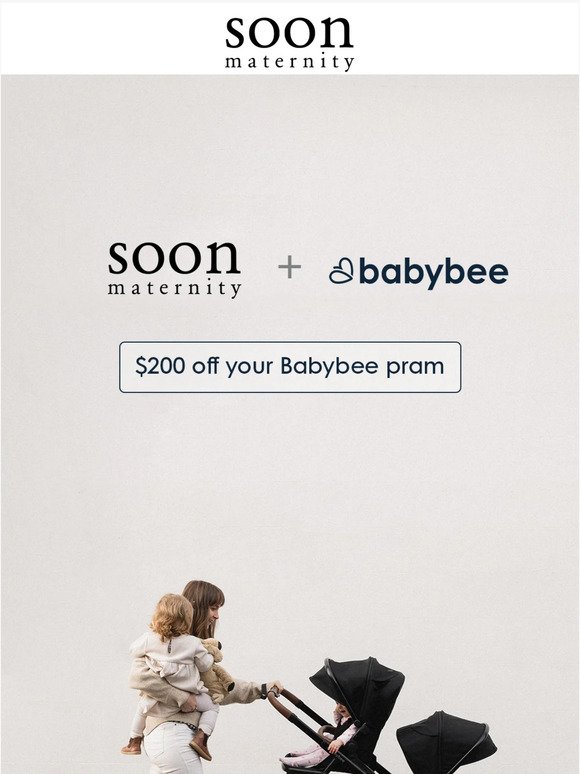 Get $200 Off BabyBee Prams Now! 🥰
