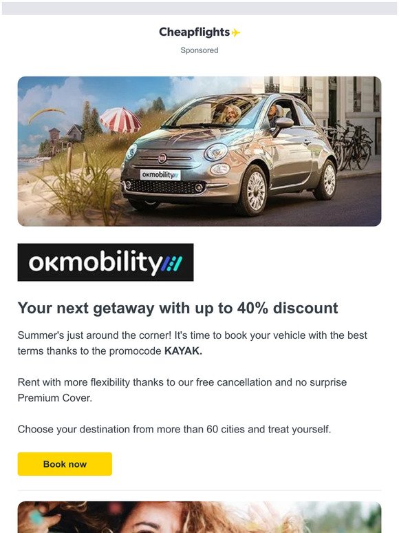 Rent your vehicle with OK Mobility