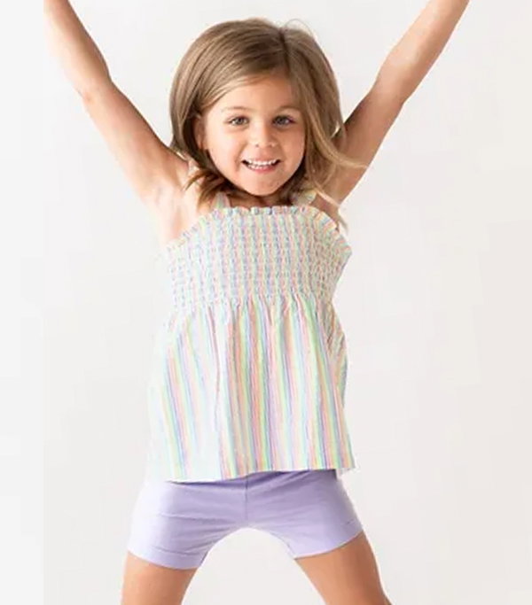 Lavender Playground Shorts
