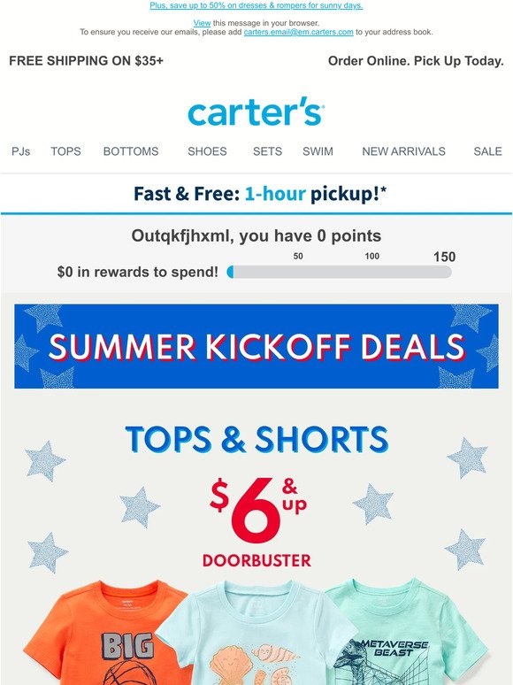 Summer tops & shorts starting at $6 👕👚🩳