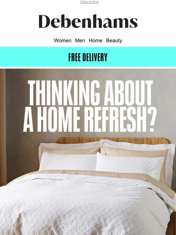 Debenhams Ireland FREE Delivery on Home & Garden Milled