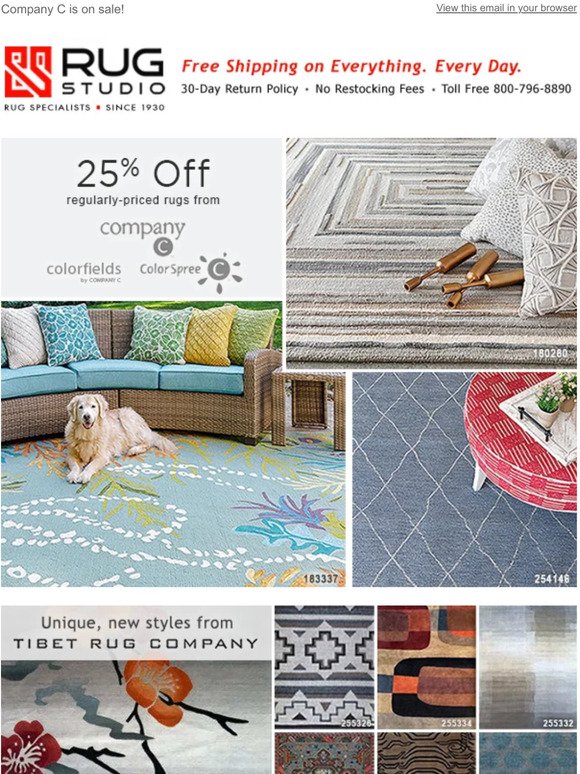 25% Off Company C + Spring Cleaning