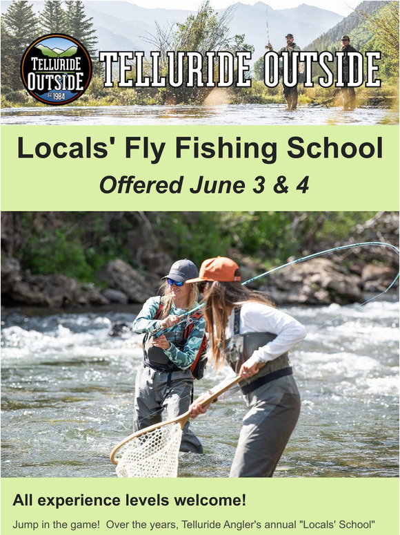Telluride Angler: Local's Fly Fishing School this weekend!