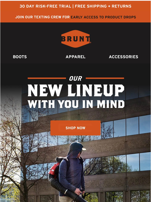 BRUNT Workwear (US) Our CEO Weighs In On The New Lineup Milled