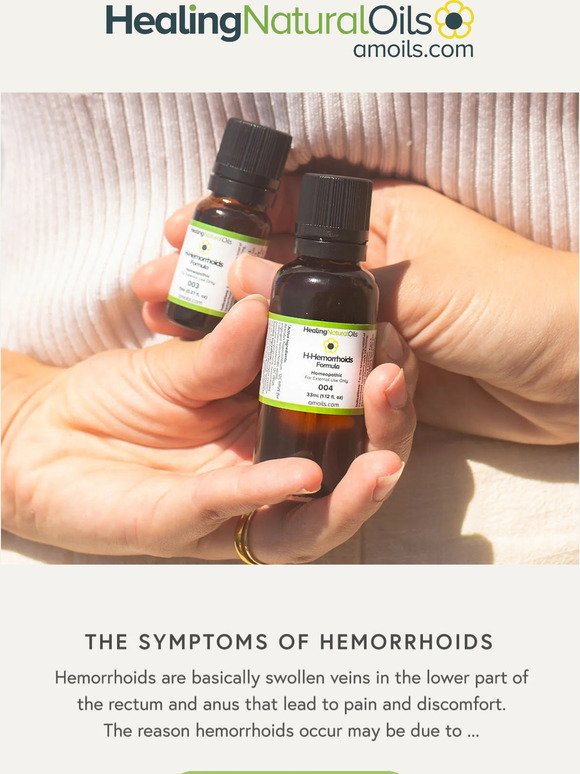 The Symptoms of Hemorrhoids