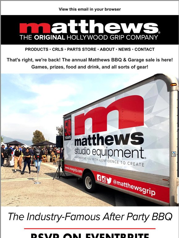 The Matthews BBQ and Garage Sale Is Back!