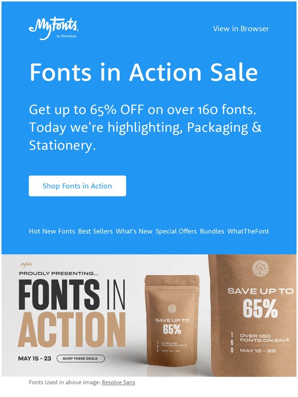Clock is ticking: Fonts in Action
