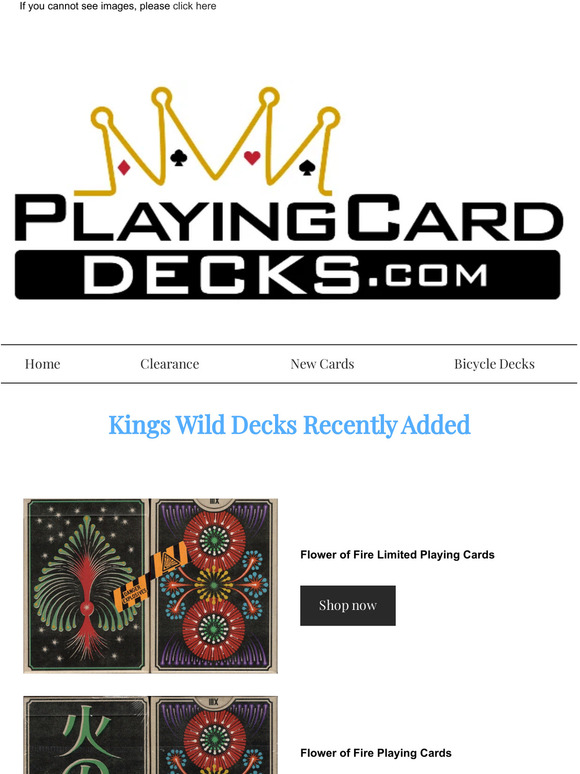 👑 10 Kings Wild Project Decks Just Added 🐯
