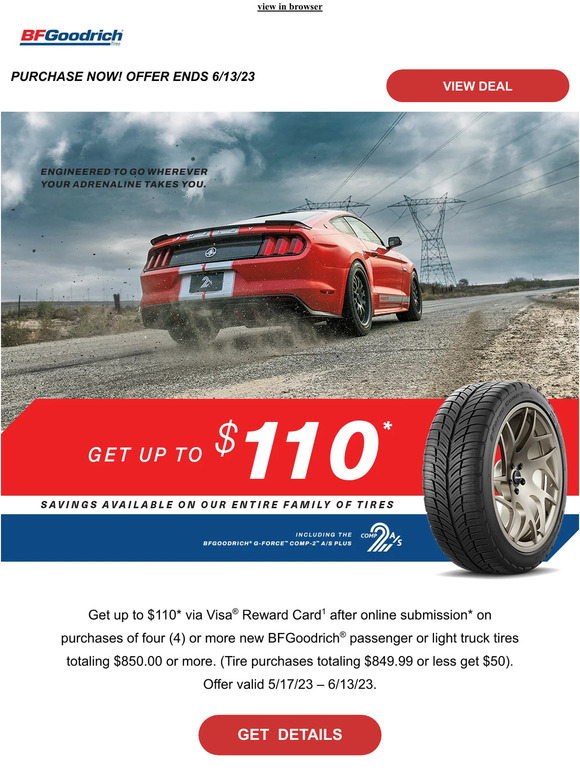 There’s still time to save on a new set of tires
