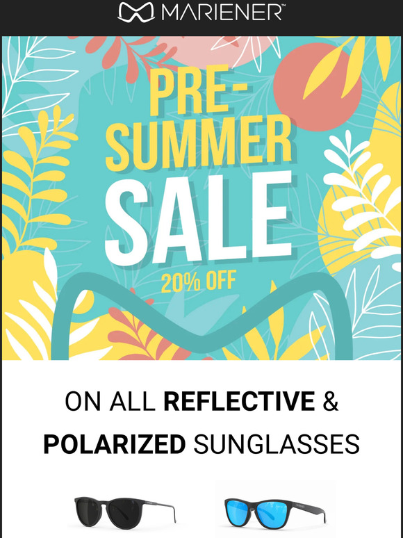 Last minute Pre-Summer Sale | 20% off