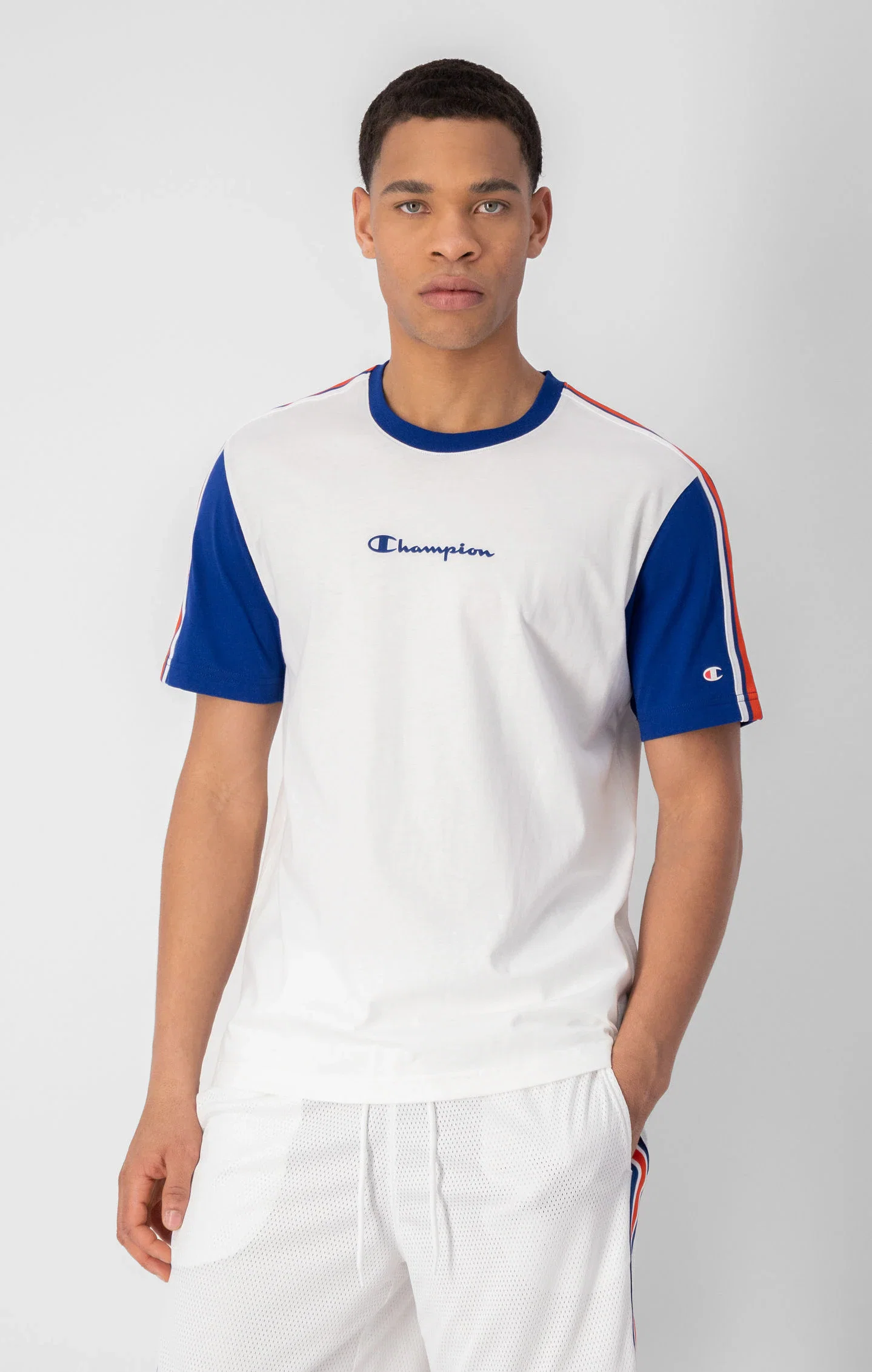 Retro Basketball Crewneck T-Shirt