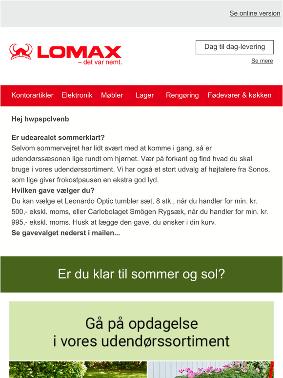 Du kan få en GAVE 🎁