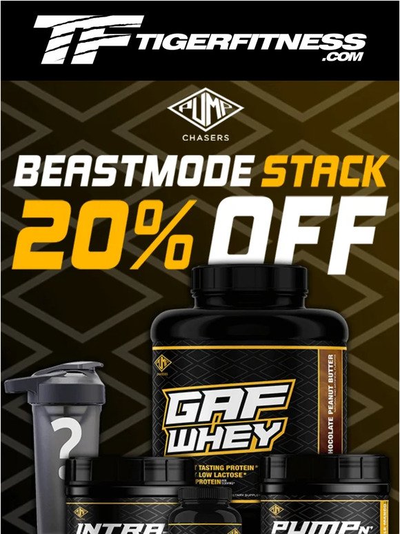 💪 Experience the Power of the Beastmode Stack - 20% OFF Today!