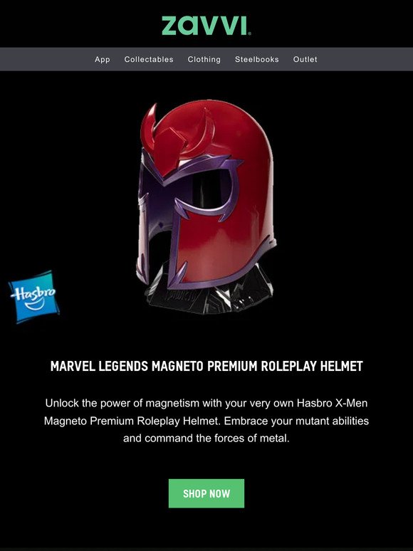NEW Hasbro Marvel Legends Magneto Helmet 🧲