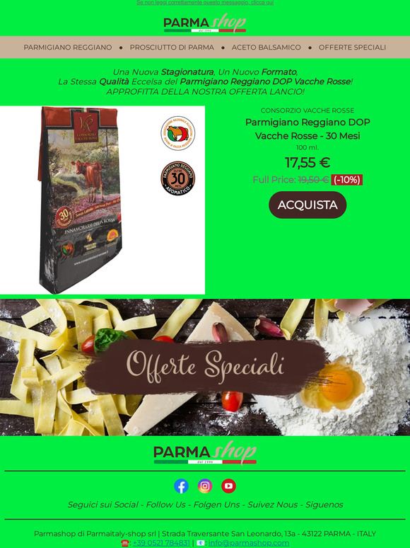 🇮🇹 🐂 30 Mesi di Dolcezza | Prova Ora il Nuovo Parmigiano Reggiano Vacche Rosse!