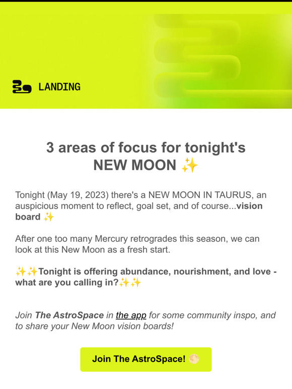 Manifestations for tonight's NEW MOON 👀 + trends this week!