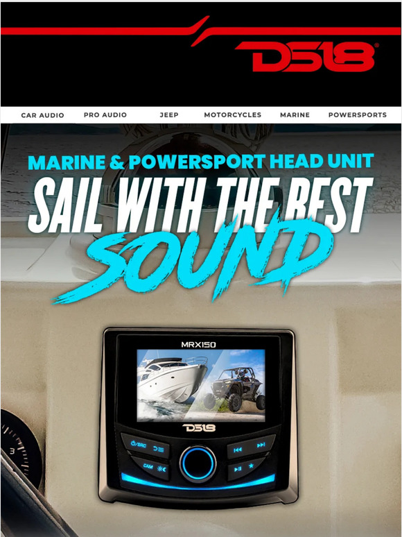 Upgrade Your Marine Adventure with our Head Unit