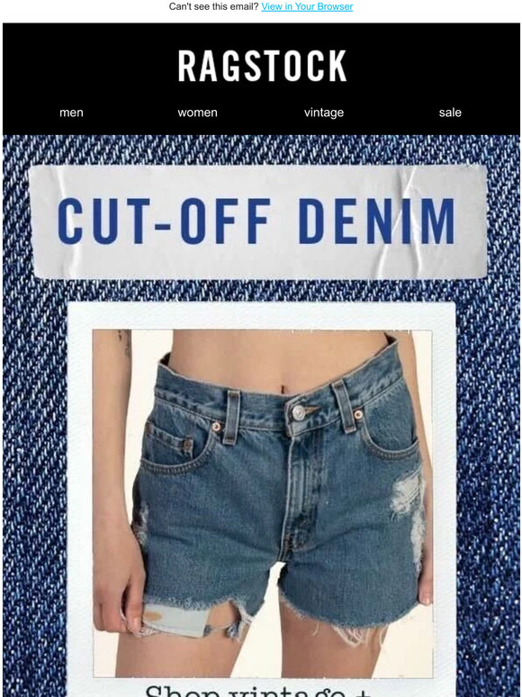 Ragstock: Denim Dream: Vintage Cut-Off Shorts | Milled