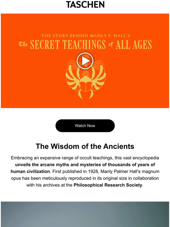 TASCHEN The Story Behind The Secret Teachings of All Ages Milled