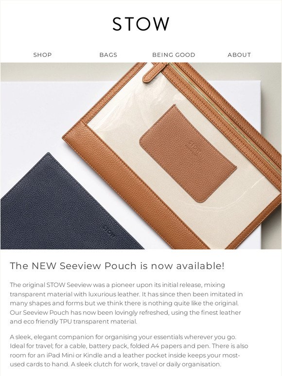 NEW Seeview Pouch