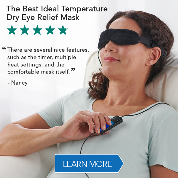Hammacher Schlemmer The Best Ideal Temperature Dry Eye Relief Mask