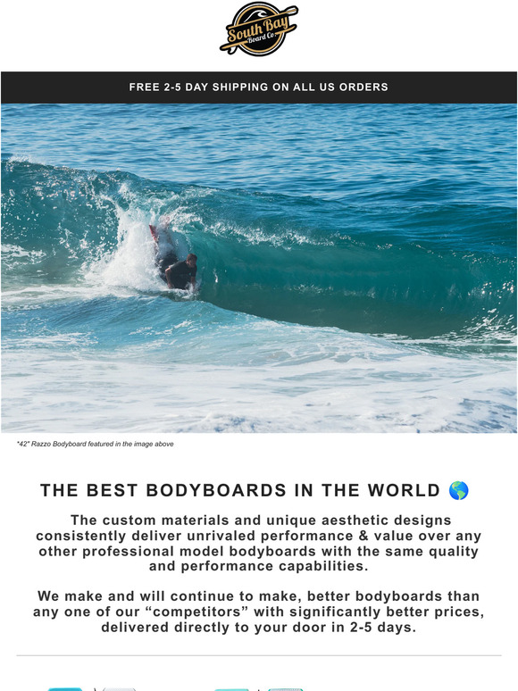 The Best Bodyboards in the World 🌎
