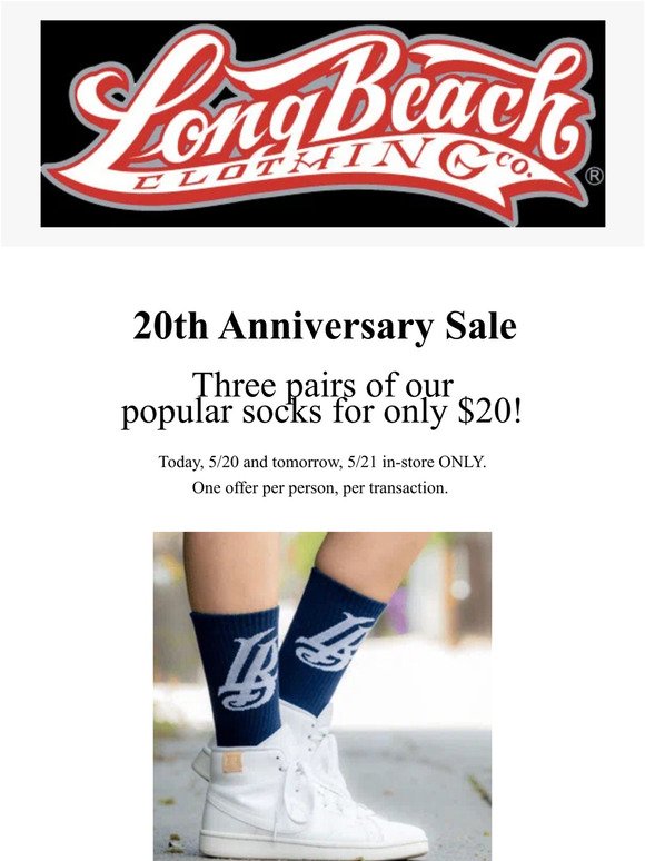 Sock Sale Happening This Weekend!