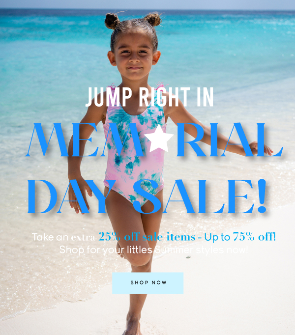 Memorial Day Sale Starts now