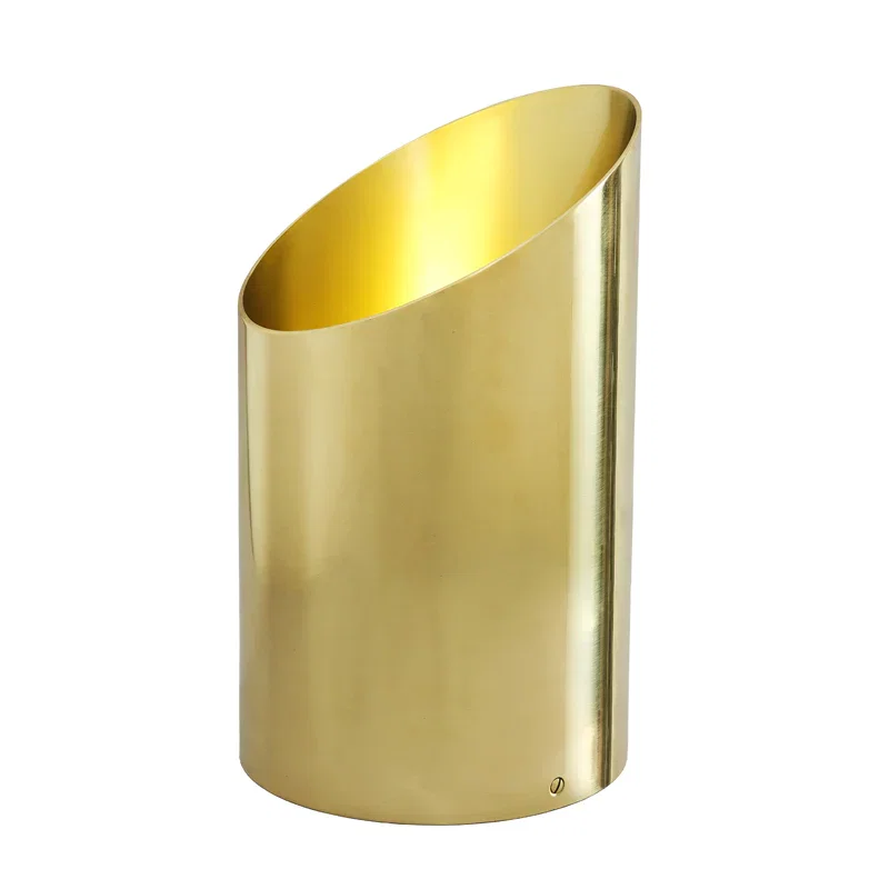 Image of Cilindro Brass Floor Lamp