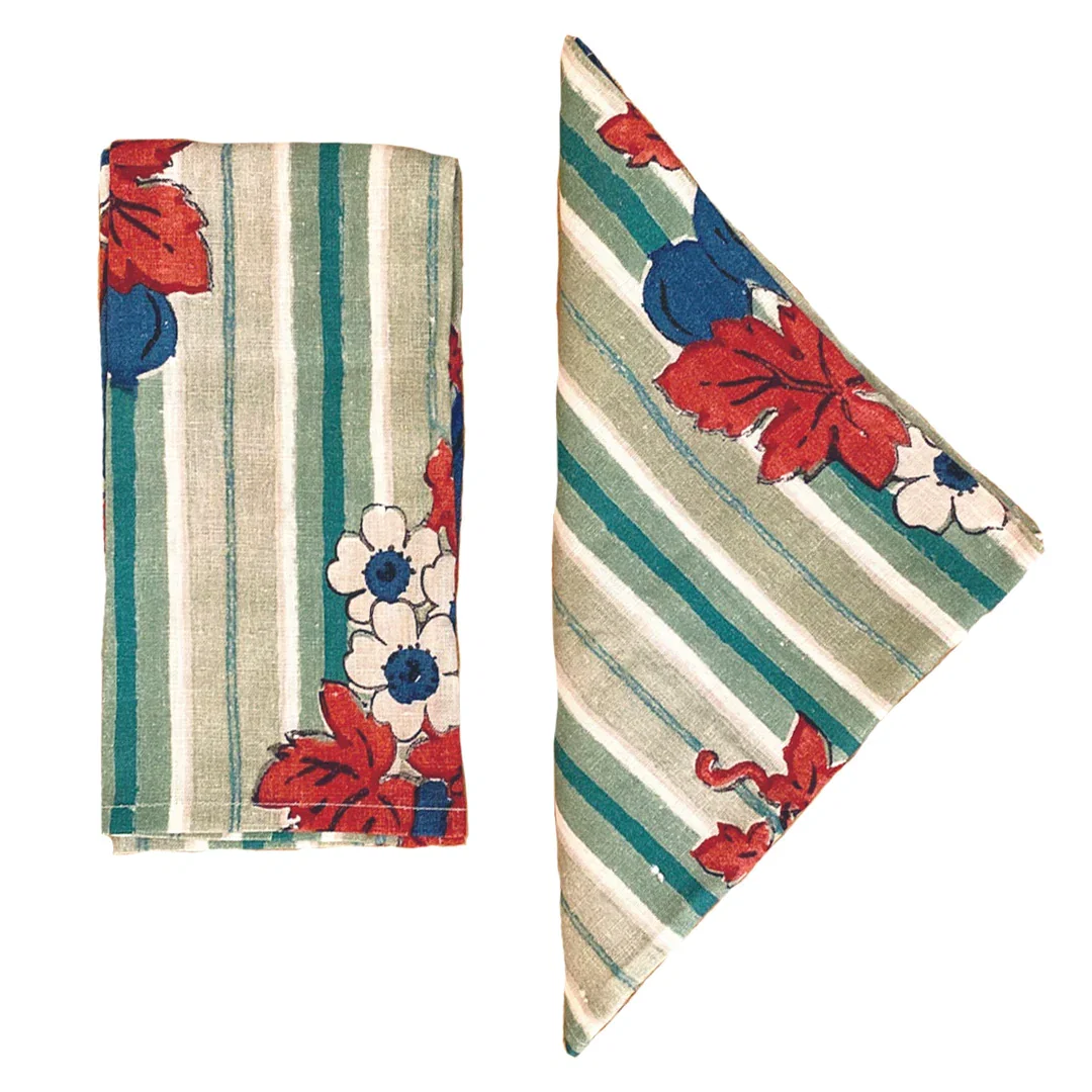 Image of Turnip Napkins, Green (Set of 4)