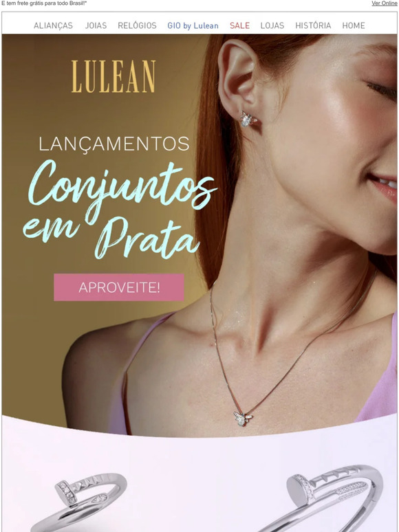 Lançamento! Conheça nossos novos conjuntos de Prata! ﻿😍