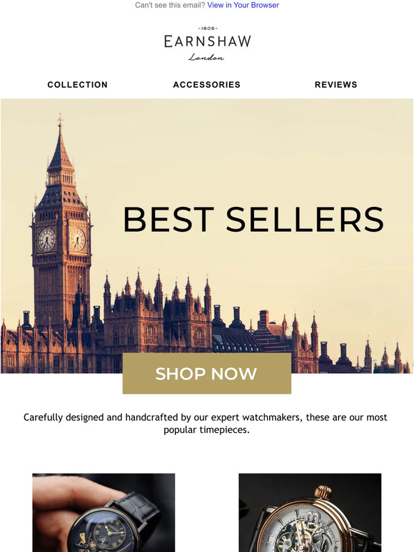 Our most popular timepieces