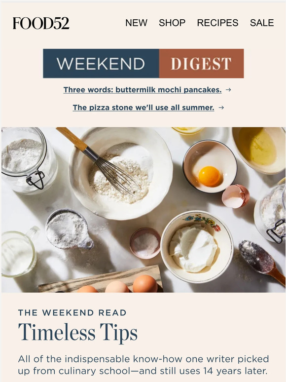 Food52 Timeless cooking tips, straight from culinary school. Milled