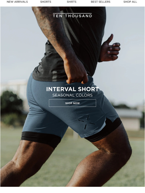 Just In: Interval Short in Spring Colors