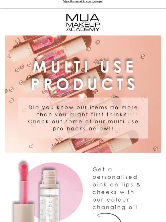 Check out our multi use products!