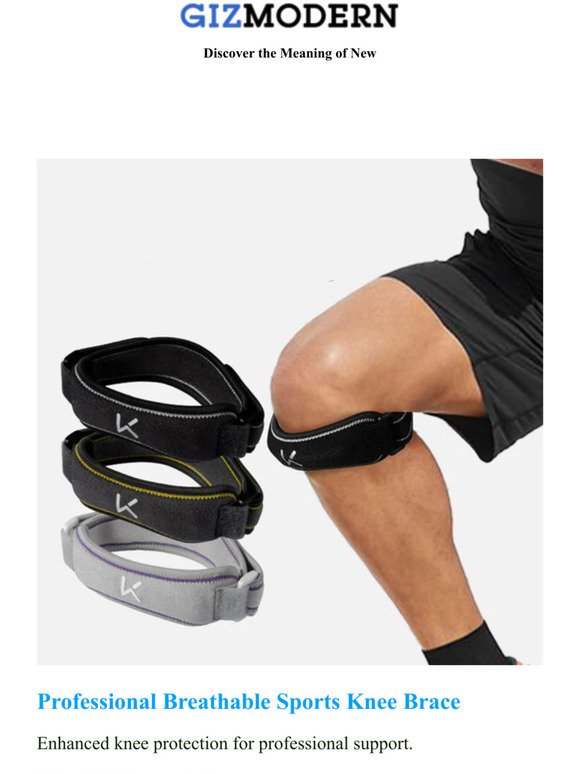 Popular This Week: Professional Breathable Sports Knee Brace and USB Interior Light Strip For Cars