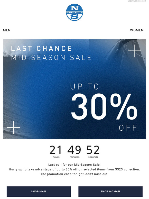 Mid-Season Sale ends tonight
